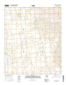 Dewey Lake SE 2016 topographic map thumbnail