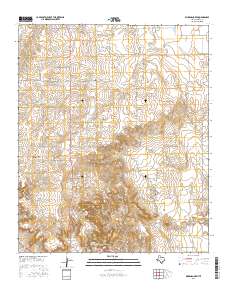 Dickens North 2016 topographic map thumbnail