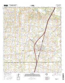 Dilley 2016 topographic map thumbnail