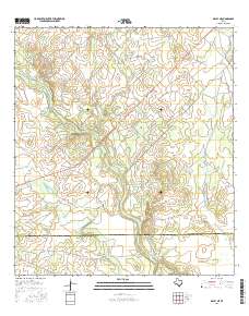 Dilley NE 2016 topographic map thumbnail