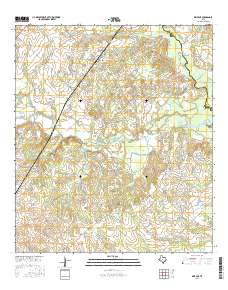 Dime Box 2016 topographic map thumbnail