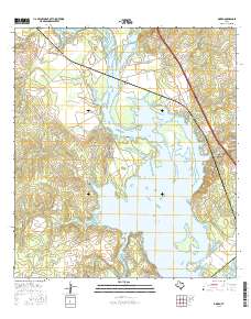 Dinero 2016 topographic map thumbnail