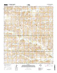 Dog Creek SW 2016 topographic map thumbnail