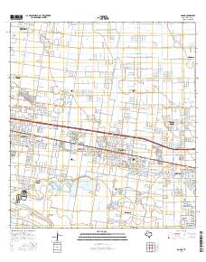 Donna 2016 topographic map thumbnail