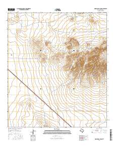 Dowman Canyon 2016 topographic map thumbnail