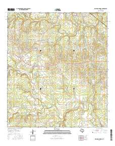 Dripping Springs 2016 topographic map thumbnail