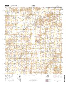 Dripping Springs Draw 2016 topographic map thumbnail