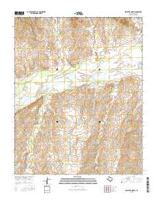 Dry Creek North 2016 topographic map thumbnail