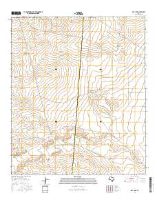 Dry Lake 2016 topographic map thumbnail