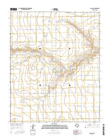 Dumas NE 2016 topographic map thumbnail