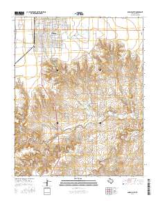 Dumas South 2016 topographic map thumbnail