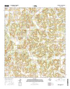 Dunbar Draw NW 2016 topographic map thumbnail