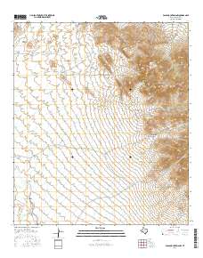 Eagle Mountains NW 2016 topographic map thumbnail