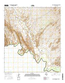 Eagle Mountains SW 2016 topographic map thumbnail