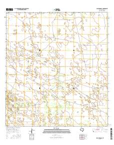 Falfurrias SE 2016 topographic map thumbnail