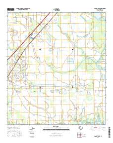 Fannett East 2016 topographic map thumbnail