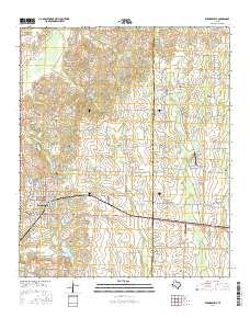 Farmersville 2016 topographic map thumbnail