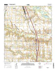 Ferris 2016 topographic map thumbnail