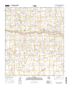 Five Wells Ranch NW 2016 topographic map thumbnail
