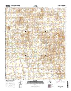 Fivemile Creek 2016 topographic map thumbnail