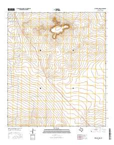 Fivemile Mesa 2016 topographic map thumbnail