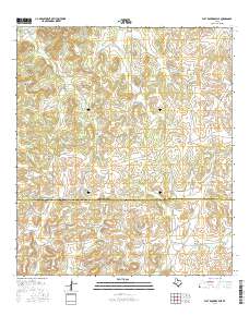 Flat Rock Draw SE 2016 topographic map thumbnail
