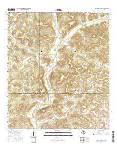 Flat Rock Draw SW 2016 topographic map thumbnail