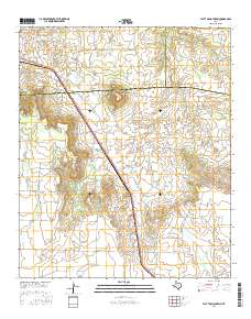 Flat Top Mountain 2016 topographic map thumbnail