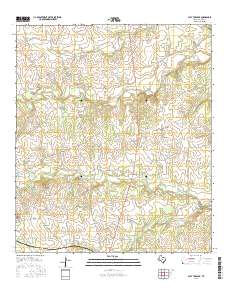 Flat Top Peak 2016 topographic map thumbnail