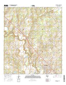 Floresville 2016 topographic map thumbnail