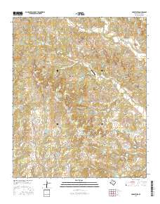 Forestburg 2016 topographic map thumbnail