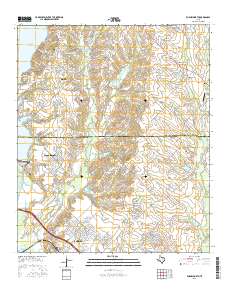 Forney North 2016 topographic map thumbnail