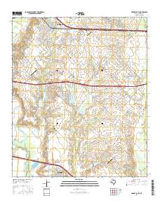 Forney South 2016 topographic map thumbnail