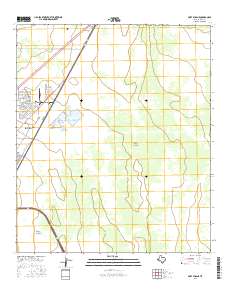 Fort Bliss NE 2016 topographic map thumbnail