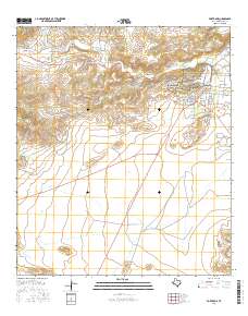 Fort Davis 2016 topographic map thumbnail