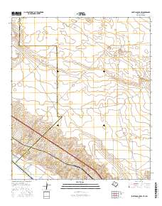 Fort Hancock NW 2016 topographic map thumbnail