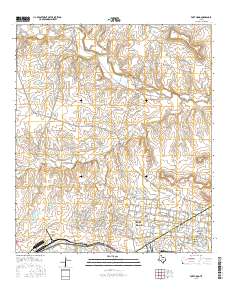 Fort Hood 2016 topographic map thumbnail