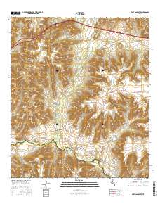 Fort Lancaster 2016 topographic map thumbnail