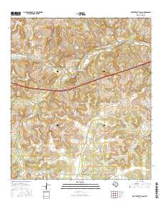 Fort Terrett Ranch 2016 topographic map thumbnail