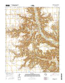 Fortress Cliff 2016 topographic map thumbnail