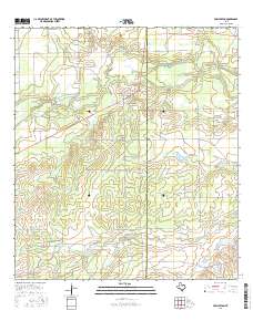 Fowlerton 2016 topographic map thumbnail