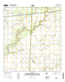 Francitas 2016 topographic map thumbnail