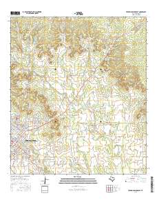 Fredericksburg East 2016 topographic map thumbnail