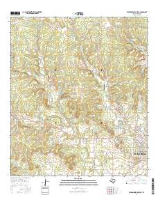 Fredericksburg West 2016 topographic map thumbnail