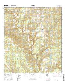 Frelsburg 2016 topographic map thumbnail