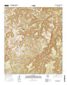 Friend Mountain 2016 topographic map thumbnail