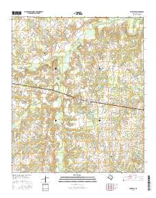 Fruitvale 2016 topographic map thumbnail