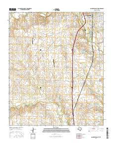 Gainesville South 2016 topographic map thumbnail