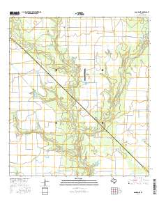 Ganado NE 2016 topographic map thumbnail