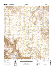 Gant Hills 2016 topographic map thumbnail